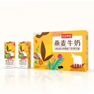 传奇果园燕麦牛奶250mlX18盒OEM代加工