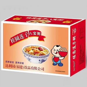 六仁福粥坊桂圆莲子八宝粥箱OEM代加工