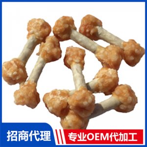 宠物鸡肉大米哑铃可OEM/ODM代工