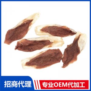 宠物兔耳朵包鸭肉代加工贴牌OEM/ODM