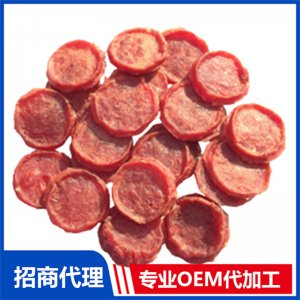 宠物鸭肉小圆片可OEM/ODM代工