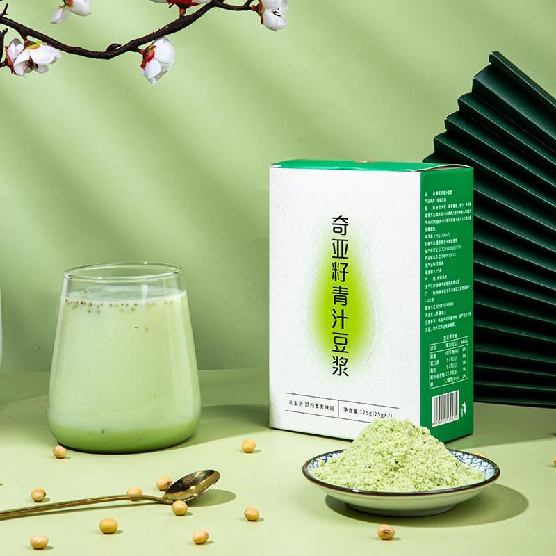 奇亚籽青汁豆浆代加工贴牌,解决您的后顾之忧