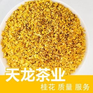 天龍茶業批發花草茶桂花一站式貼牌代加工 桂花茶桂花干散裝代工廠