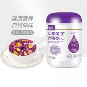 阿寶樂紫薯魔芋代餐粥五谷雜糧免費(fèi)打樣 即食飽腹?fàn)I養(yǎng)代餐源頭工廠