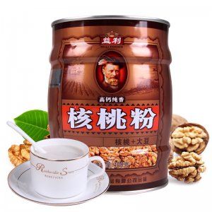 益利高鈣純核桃粉罐裝408g營養沖飲源頭工廠 五谷代餐粉核桃粉專業定制