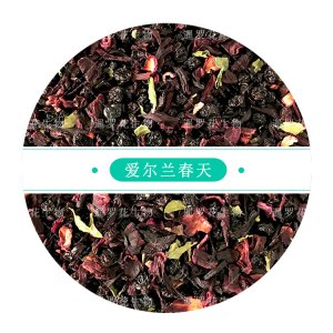 爱尔兰春天果粒茶花果茶专业定制 散装花茶源头工厂