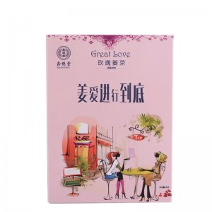玫瑰红糖姜茶120g独立小袋装OEM/ODM快速冲泡红枣姜茶汤固体颗粒一站式贴牌代加工