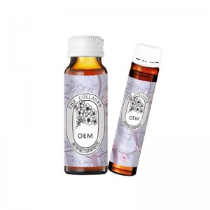 膠原蛋白口服液代工廠小分子液態(tài)飲品免費打樣彈性膠原蛋白質口服玻尿酸一站式貼牌代工