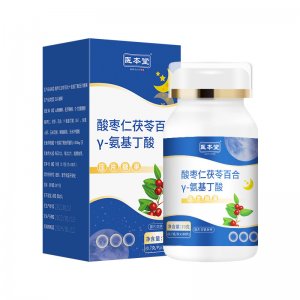 酸棗仁氨基丁酸 酸棗仁百合茯苓片OEM/ODM 晚舒眠壓片糖果免費(fèi)打樣