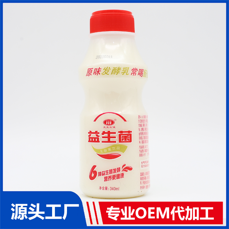 瓶装益生菌发酵乳OEM/ODM
乳酸菌饮品340ml贴牌代加工