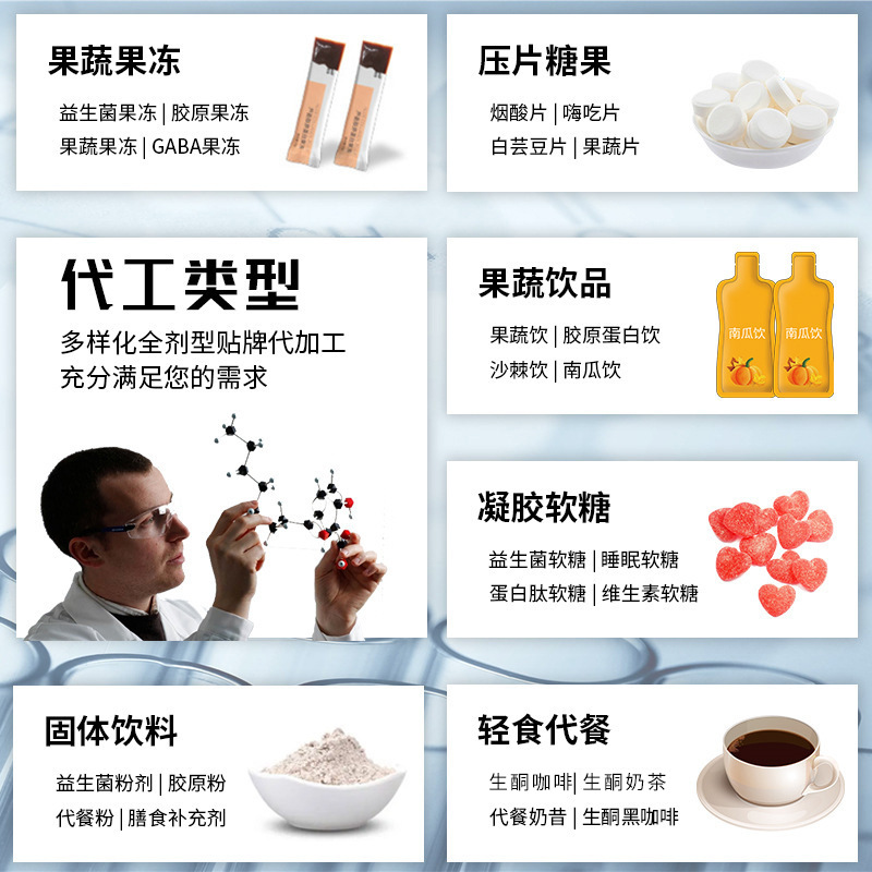益生元白桃味复合果蔬酵素oem贴牌,实力厂家拒绝套路