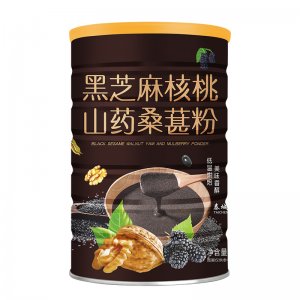 500g罐裝黑芝麻核桃山藥桑葚粉貼牌定制