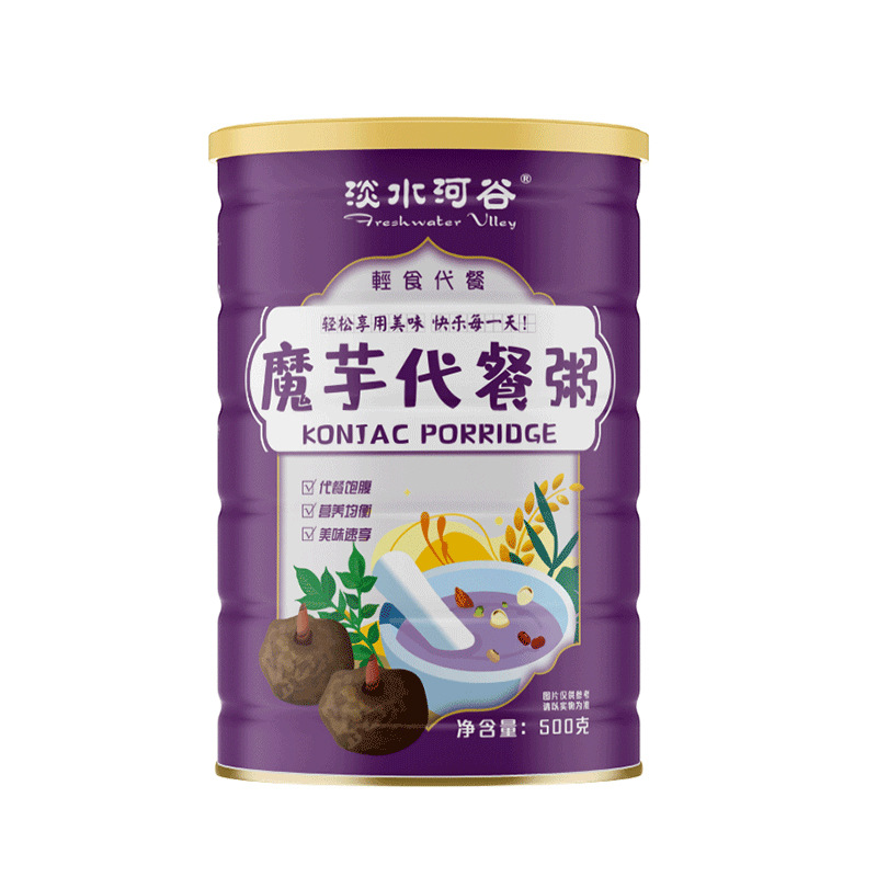 代加工贴牌魔芋紫薯代餐粥魔芋紫薯代餐粥全国统一代加工
