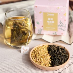 桂花乌龙茶三角茶包贴牌定制