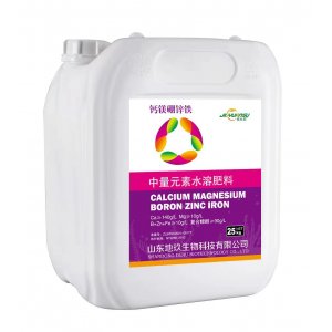 钙镁硼锌铁 糖醇螯合中量元素叶面肥