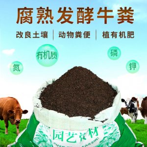 發酵牛糞有機肥