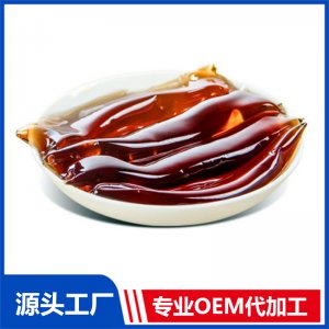 15g红参阿胶草本酵素果冻贴牌魔芋膳食纤维益生元果冻代加工厂家