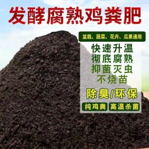 發酵雞糞有機肥