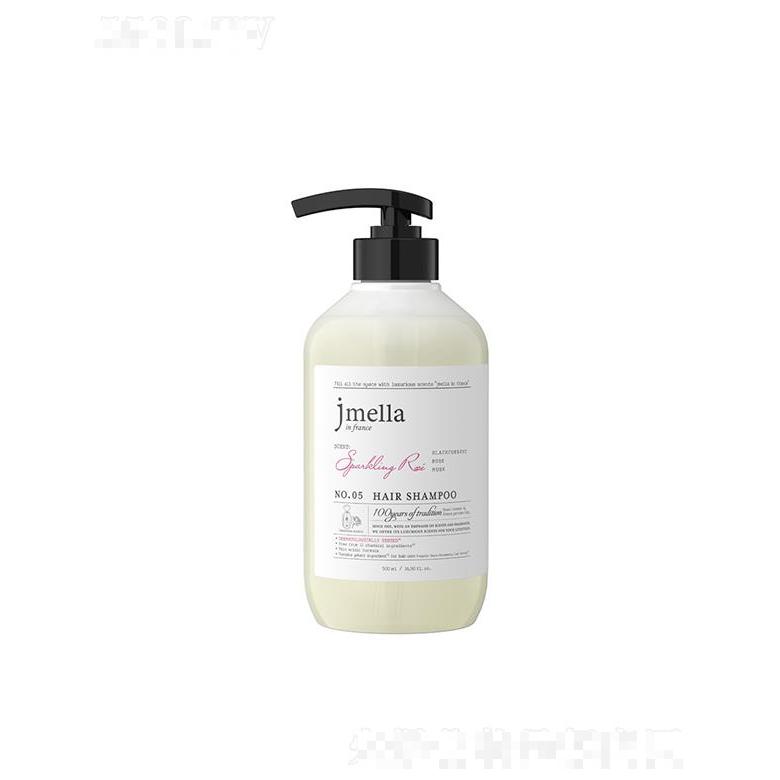 JMELLA香槟玫瑰洗发水 500ml温和清洁头皮