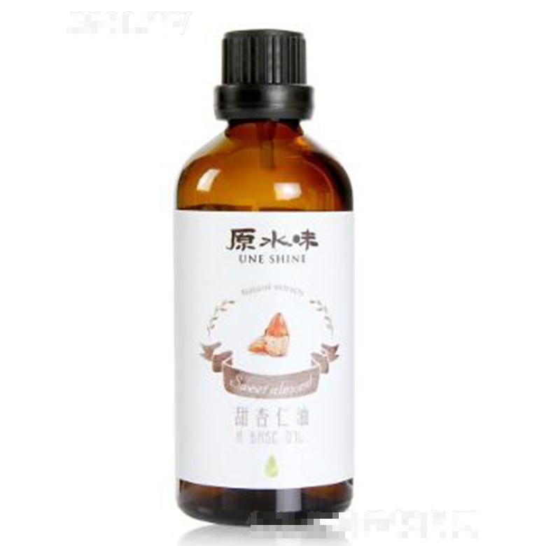 原水味甜杏仁油基础油保湿温和滋润植物基底油按摩油卸妆油100ml