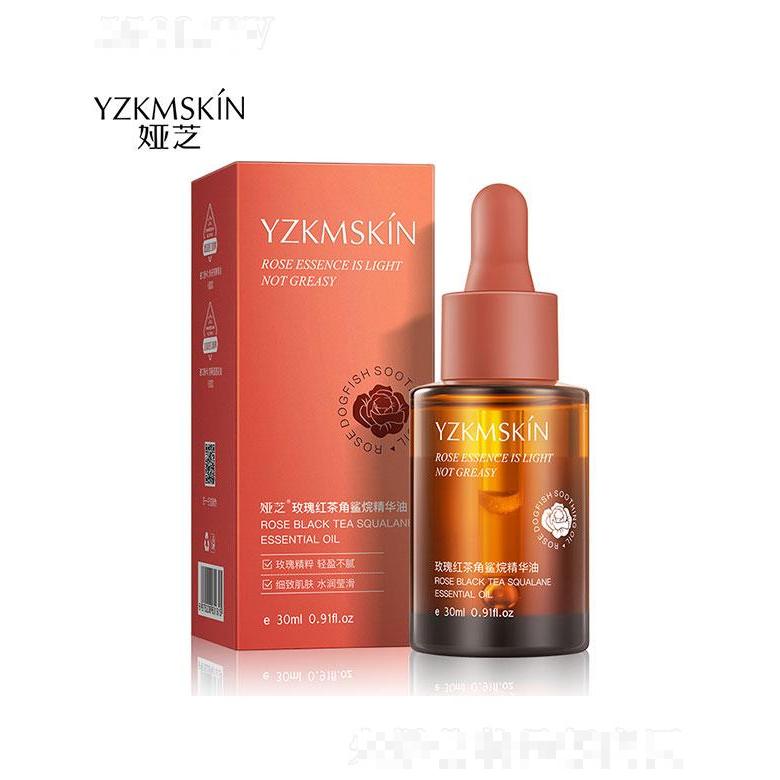 广州领优  娅芝玫瑰红茶角鲨烷精华油  敏感肌   30ml