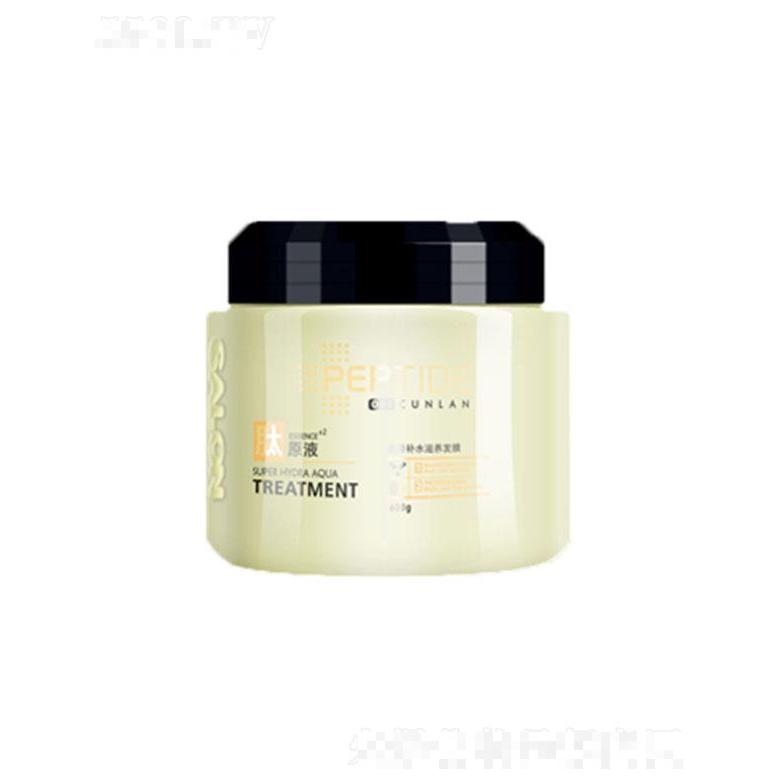 纯兰亮泽保补水滋养发膜-白 600g修护受损毛鳞片覆盖头发表层干涩租糙的部分