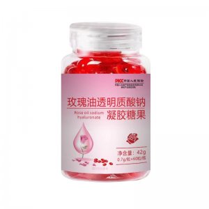 玫瑰油透明质酸钠凝胶糖果OEM代加工