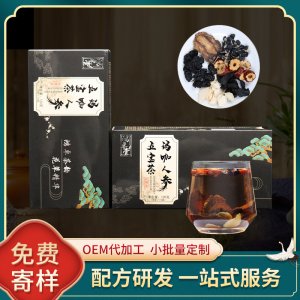 人参五宝茶120g三角包OEM代加工