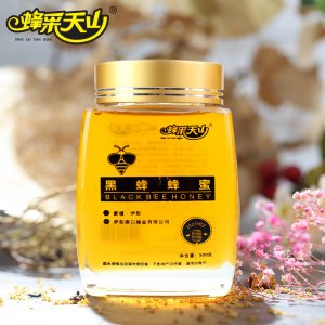 新疆特产伊犁蜂采天山黑蜂蜂蜜500gOEM代加工