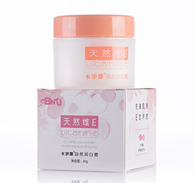 天然维E自然润白霜OEM代加工