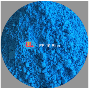 佰霖荧光 FF-19 荧光粉 霓虹色 荧光蓝OEM代工厂