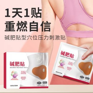 草本能量膜减肥贴套盒oem代加工