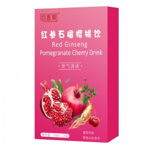 回春集红参石榴樱桃饮100ml植物饮品oem代加工