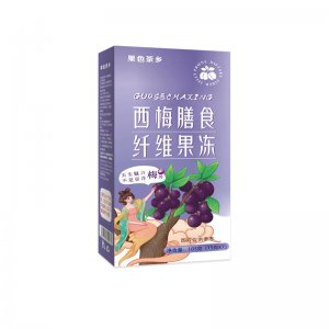 果色茶乡西梅膳食纤维果冻-西梅饮oem 代加工