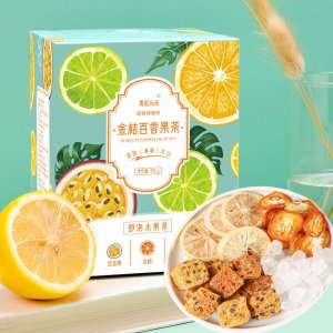 青桔金桔柠檬百合香果茶OEM代加工