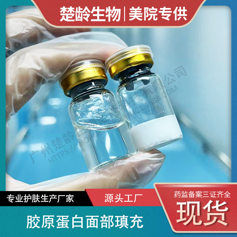 人源三型胶原蛋白瑱充冻干粉纤粘蛋白OEM代工厂