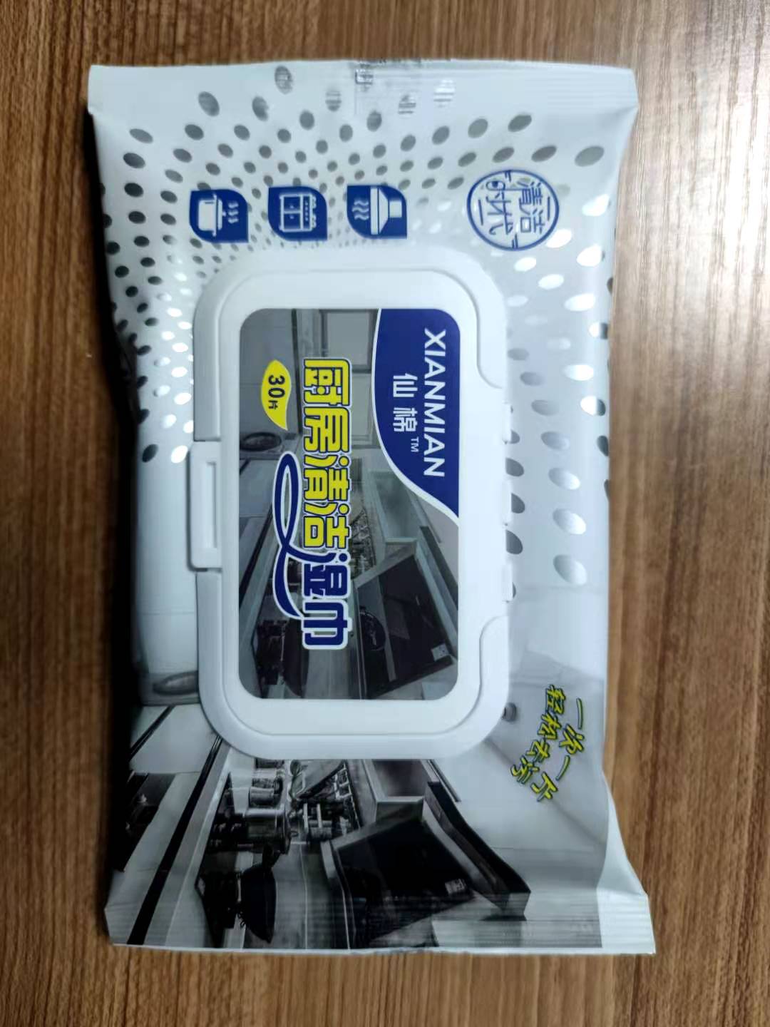 仙棉厨房湿巾去油污抹布湿纸巾OEM代工厂