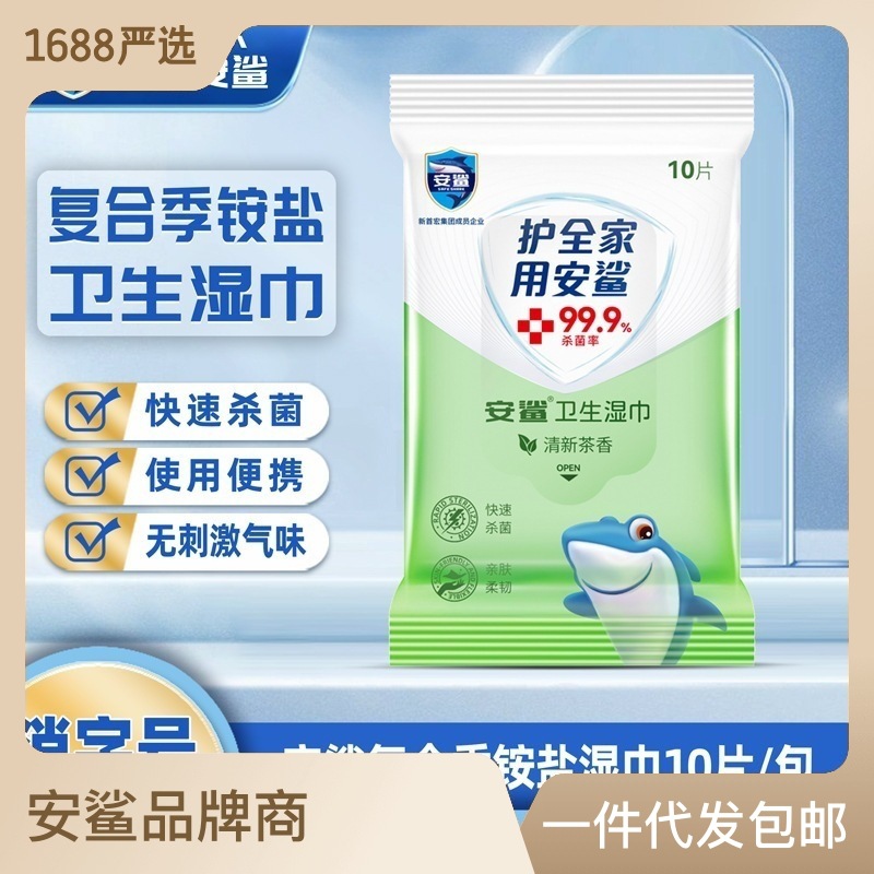 铵盐消毒湿巾无酒精清洁卫生湿纸巾OEM代加工