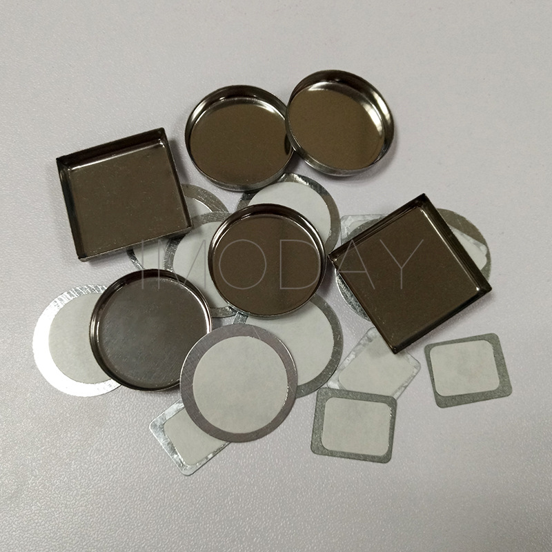 圆形方形 胶贴铁片 眼影铝盘底部铁片磁铁盘引磁专用粘性强 现货OEM代加工