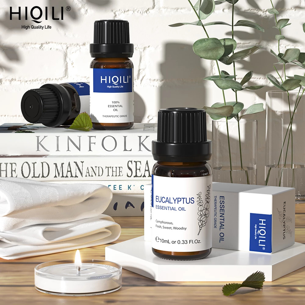 HIQILI香薰精油10ml 薰衣草玫瑰茶树檀香OEM代工厂