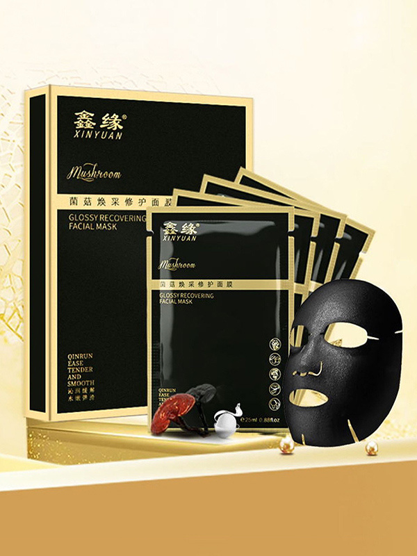 菌菇修护面膜OEM代加工