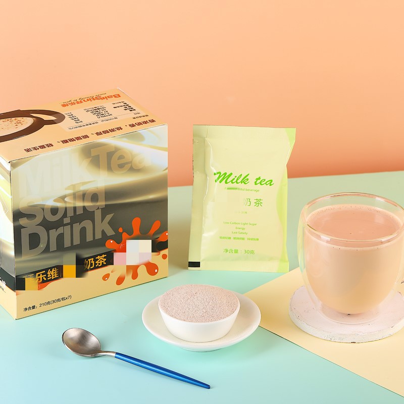 拜乐维防弹咖啡奶茶持续饱腹弹30g7包上班族健身速溶咖啡批发OEM代加工