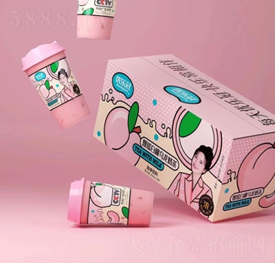 爆摇白桃乌龙奶茶牛乳茶（箱）OEM代加工