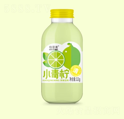 格蕾美果汁饮料小青柠汁320gOEM代加工