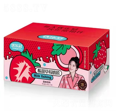 酸甜草莓奶捞（箱）OEM代加工