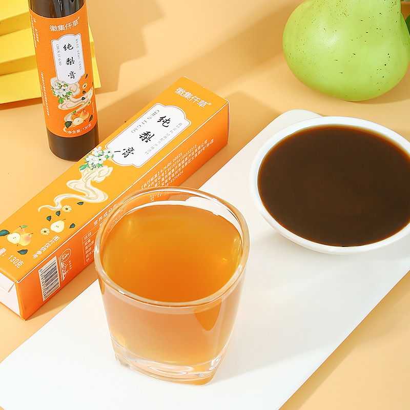 纯梨膏砀山鲜梨熬制莱阳梨膏OEM代加工
