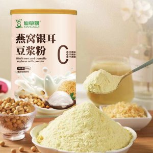 仙草姬燕窝银耳豆浆粉营养早餐学生成人豆浆粉冲泡速溶OEM代加工