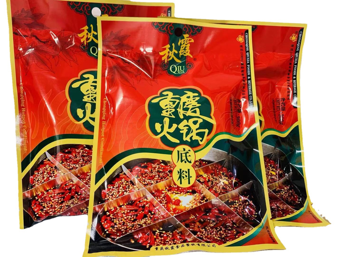 批发 秋霞正宗重庆火锅底料150g300g袋装家用麻辣烫串串四川特产OEM代加工
