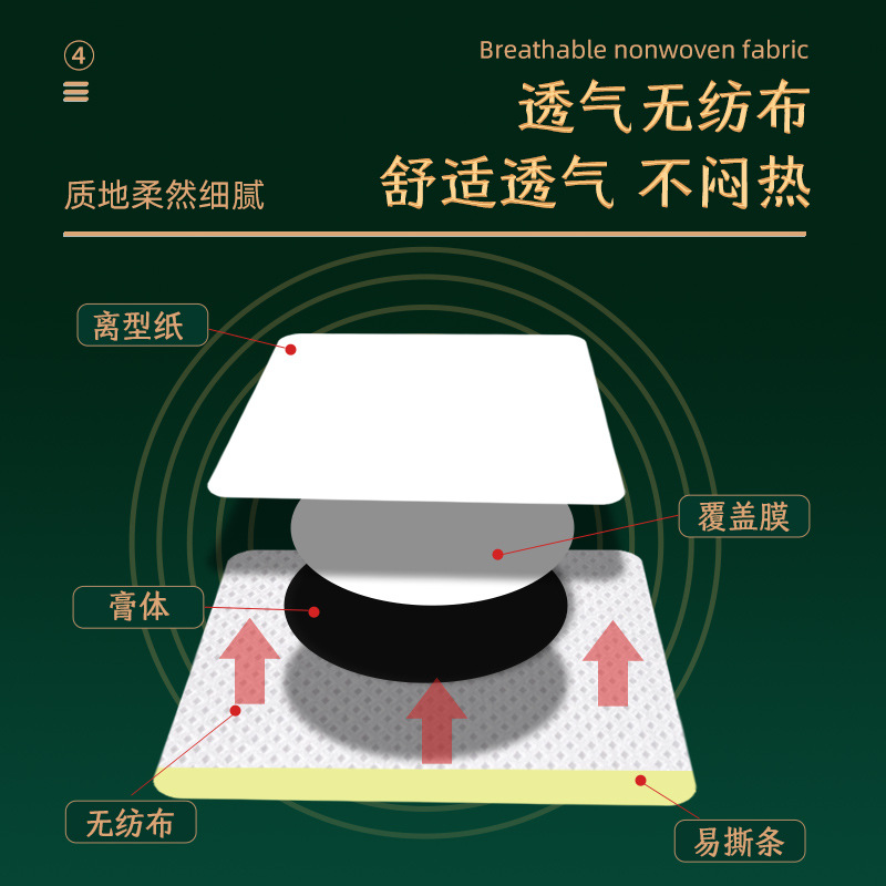 白云山肠胃贴脾胃贴健脾养胃贴OEM代加工