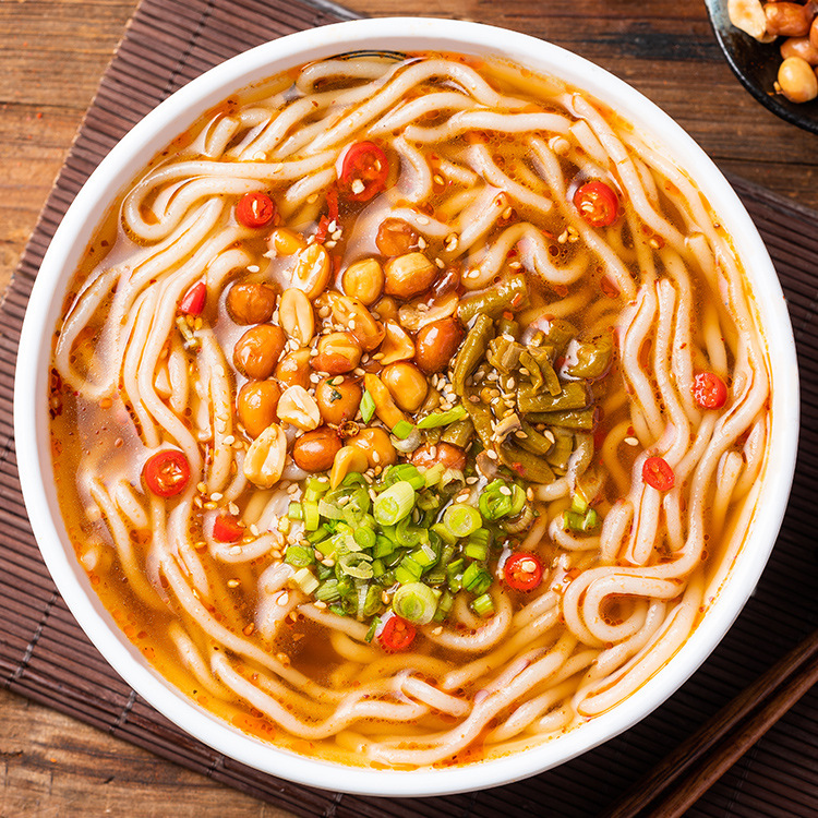 魔芋乌冬面260g魔芋面粉丝低热低卡低脂代餐饱腹方便面夜宵拌面OEM代加工